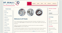 Desktop Screenshot of dtseals.co.uk